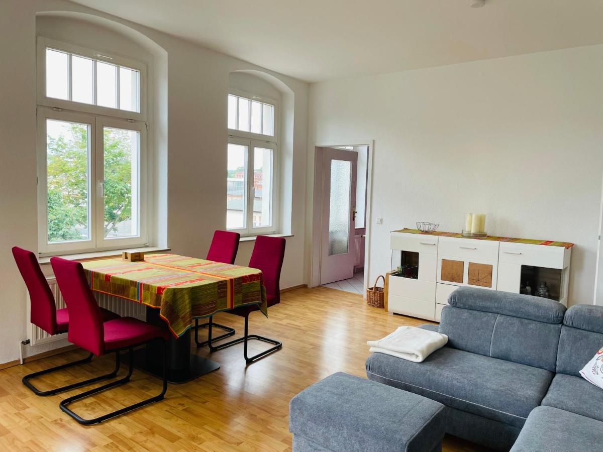 "Glueck Auf" Lichtdurchflutete Schicke Ferienwohnung In ซวิคเคา ภายนอก รูปภาพ